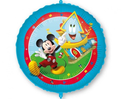 Balon foliowy Myszka Miki, Mickey Rock the House z ciężarkiem, 46cm Balon foliowy Myszka Miki, Mickey Rock the House z ciężarkiem, 46cm