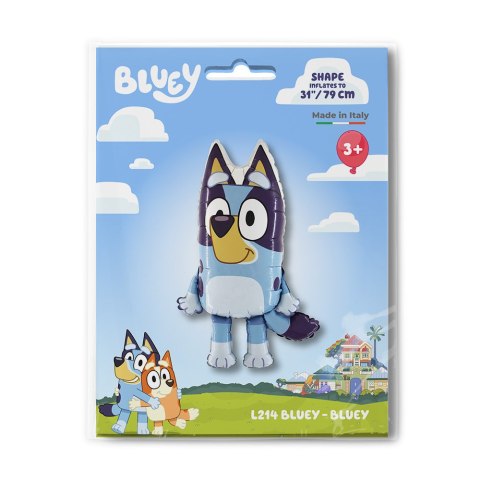 Balon foliowy Pies Bluey 91cm - pakowany Balon foliowy Pies Bluey 91cm - pakowany