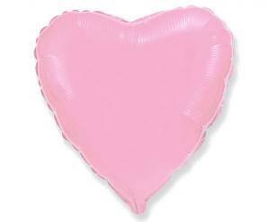 Balon foliowy Serce, Różowe, 45cm, Flexmetal Balon foliowy Serce, Różowe, 45cm, Flexmetal