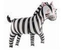 Balon foliowy Zebra, 80 x 78 cm, Balon foliowy Zebra, 80 x 78 cm,