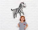 Balon foliowy Zebra, 80 x 78 cm, Balon foliowy Zebra, 80 x 78 cm,