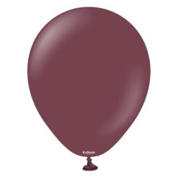 Balony lateksowe Burgundy, bordowy 45cm, 1 szt.