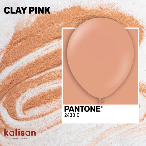 Balony lateksowe Clay Pink, różowy 45 cm, 25 szt. Balony lateksowe Clay Pink, różowy 45 cm, 25 szt.