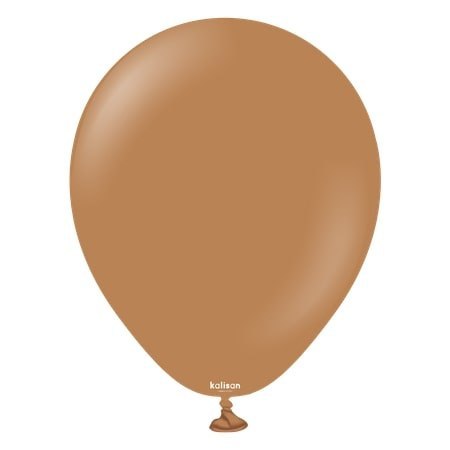 Balony lateksowe Kalisan Caramel Brown, brązowe 30cm, 100 szt. Balony lateksowe Kalisan Caramel Brown, brązowe 30cm, 100 szt.