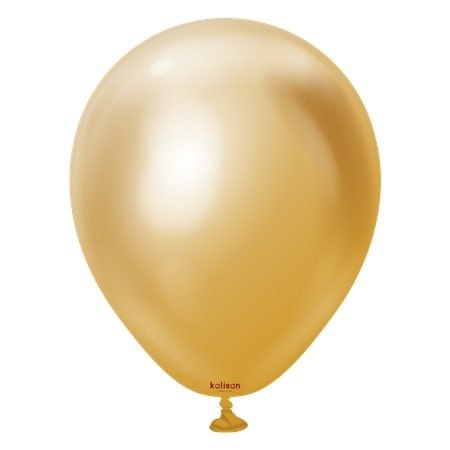 Balony lateksowe Kalisan Mirror Gold złote, 30cm, 50szt. Balony lateksowe Kalisan Mirror Gold złote, 30cm, 50szt.