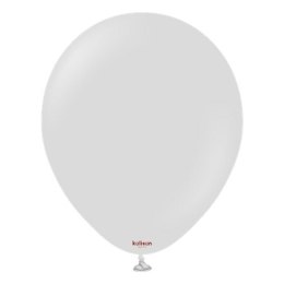 Balony lateksowe Kalisan Retro Smoke, szary, 30 cm, 100 szt.