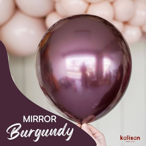 Balony lateksowe Mirror Burgundy, 45 cm, 1 szt. Balony lateksowe Mirror Burgundy, 45 cm, 1 szt.