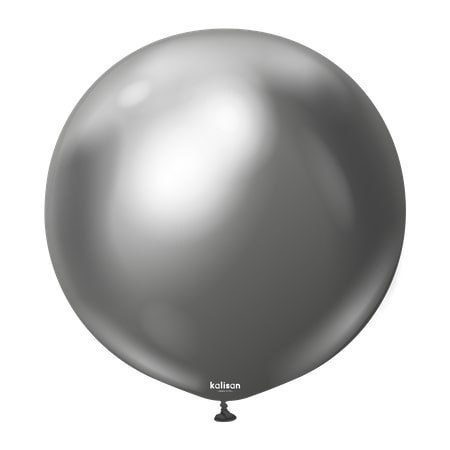 Balony lateksowe Mirror Space Grey, szary, 45 cm, 25 szt. Balony lateksowe Mirror Space Grey, szary, 45 cm, 25 szt.