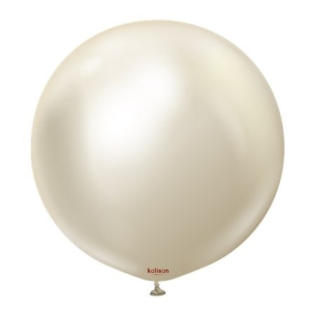 Balony lateksowe Mirror White Gold, złoty, 45 cm, 1 szt. Balony lateksowe Mirror White Gold, złoty, 45 cm, 1 szt.