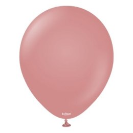 Balony lateksowe Retro Rosewood, Brudny róż, 13 cm, 100 szt.