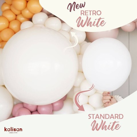 Balony lateksowe Retro White, 45 cm, 1 szt. Balony lateksowe Retro White, 45 cm, 1 szt.