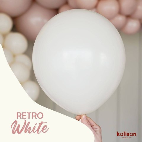 Balony lateksowe Retro White, 45 cm, 25 szt. Balony lateksowe Retro White, 45 cm, 25 szt.