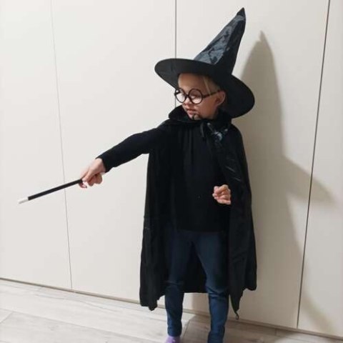 Strój, Kostium przebranie czarodzieja, magika Harry Strój, Kostium przebranie czarodzieja, magika Harry