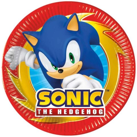 Talerzyki papierowe Sonic, 20 cm, 8 szt. Talerzyki papierowe Sonic, 20 cm, 8 szt.