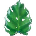 Balon Foliowy Boho Liść Monstera, 58cm Balon Foliowy Boho Liść Monstera, 58cm