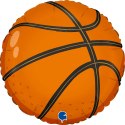Balon Foliowy Piłka Do Koszykówki - 46 cm Balon Foliowy Piłka Do Koszykówki - 46 cm