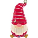 Balon Foliowy Świąteczny Krasnal, Skrzat, 68cm Balon Foliowy Świąteczny Krasnal, Skrzat, 68cm