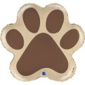 Balon Foliowy - łapka psa, 60cm Balon Foliowy - łapka psa, 60cm