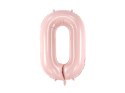 Balon foliowy Cyfra ''0'', 72cm, jasny różowy Balon foliowy Cyfra ''0'', 72cm, jasny różowy