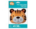 Balon foliowy Tygrys, 41x36 cm Balon foliowy Tygrys, 41x36 cm