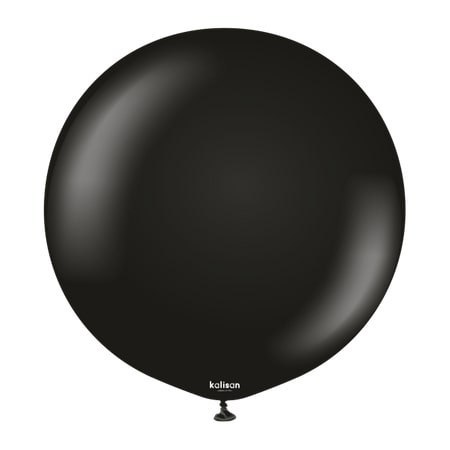 Balony lateksowe Black, czarne 91cm, 2 szt. Balony lateksowe Black, czarne 91cm, 2 szt.
