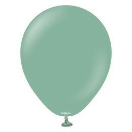 Balony lateksowe Retro Sage, zielony, 45 cm, 25 szt.