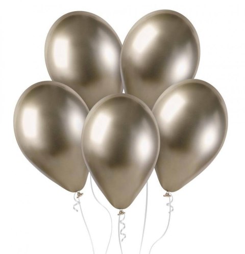 Balony lateksowe, Złote, Szampańskie, Shiny Prosecco, 33 cm, 50 szt. Balony lateksowe, Złote, Szampańskie, Shiny Prosecco, 33 cm, 50 szt.
