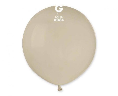 Balony lateksowe pastelowe Latte 84, 48cm, 1 szt. Balony lateksowe pastelowe Latte 84, 48cm, 1 szt.