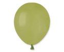 Balony lateksowe pastelowe zielone oliwkowe 98, 12cm, 100 szt. Balony lateksowe pastelowe zielone oliwkowe 98, 12cm, 100 szt.