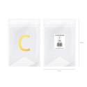 Baner DIY 16x12 cm - literka C Baner DIY 16x12 cm - literka C