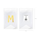 Baner DIY 16x12 cm - literka M Baner DIY 16x12 cm - literka M
