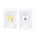 Baner DIY 16x12 cm - literka N Baner DIY 16x12 cm - literka N