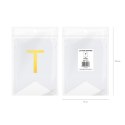 Baner DIY 16x12 cm - literka T Baner DIY 16x12 cm - literka T