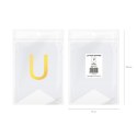 Baner DIY 16x12 cm - literka U Baner DIY 16x12 cm - literka U