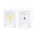 Baner DIY 16x12 cm - literka Y Baner DIY 16x12 cm - literka Y