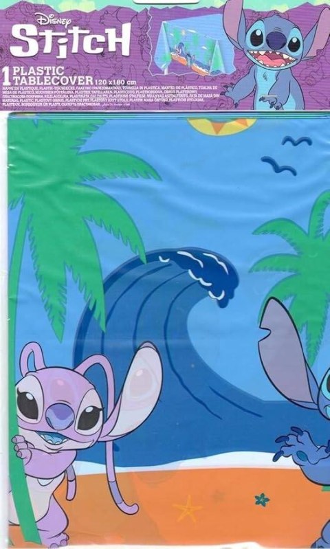 Obrus plastikowy Stitch & Angel Disney, 120 x 180 cm Obrus plastikowy Stitch & Angel Disney, 120 x 180 cm