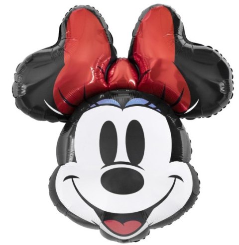 Balon Foliowy - Głowa Myszki Minnie, 61cm Balon Foliowy - Głowa Myszki Minnie, 61cm