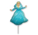 Balon Foliowy Księżniczka Elsa - Kraina Lodu, 35 cm, to patyk Balon Foliowy Księżniczka Elsa - Kraina Lodu, 35 cm, to patyk