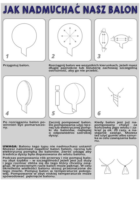 Balon Przezroczysty, Bobo 24 cale, pakowany Balon Przezroczysty, Bobo 24 cale, pakowany