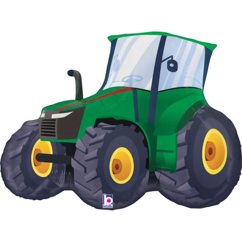 Balon foliowy Traktor, Zielony, Farma, Grabo, 76cm Balon foliowy Traktor, Zielony, Farma, Grabo, 76cm