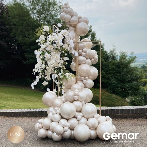 Balony Lateksowe Gemar Metaliczne Perłowe 30cm, 100 szt. Balony Lateksowe Gemar Metaliczne Perłowe 30cm, 100 szt.