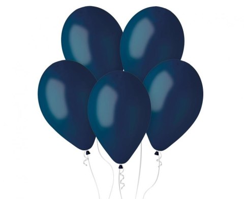 Balony Pastelowe Gemar 13" Granatowe Navy, 33cm, 50 szt. Balony Pastelowe Gemar 13" Granatowe Navy, 33cm, 50 szt.