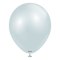 Balony lateksowe Kalisan AURA Ice Blue, niebieskie, 45cm, 25szt.