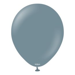 Balony lateksowe Kalisan Retro Denim, niebieskie, 30cm, 100 szt.