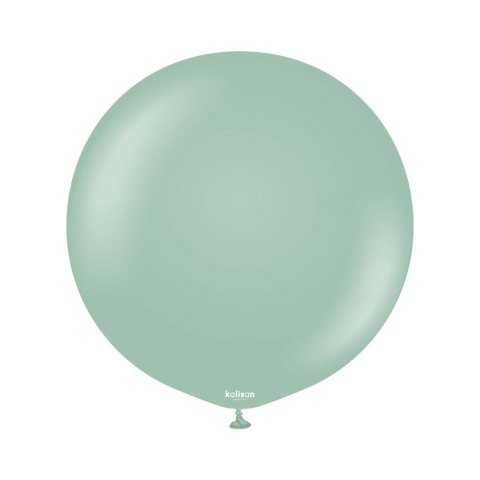 Balony lateksowe Kalisan Retro Winter Green, zielone, 60cm, 2szt. Balony lateksowe Kalisan Retro Winter Green, zielone, 60cm, 2szt.
