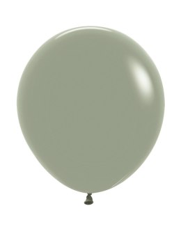 Balony lateksowe Sempertex Pastel Dusk Laurel Green 45cm, 1szt.