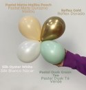 Balony lateksowe Sempertex, Reflex Gold, 60cm, 3 szt.