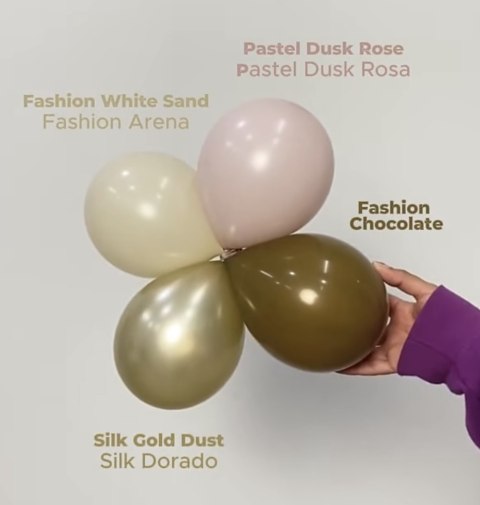Balony lateksowe Sempertex, Silk Gold Dust, 60cm, 1szt. Balony lateksowe Sempertex, Silk Gold Dust, 60cm, 1szt.