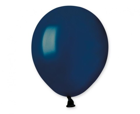 Małe Balony Pastelowe Gemar 5" Granatowe Navy, 12cm, 100 szt. Małe Balony Pastelowe Gemar 5" Granatowe Navy, 12cm, 100 szt.