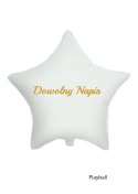 Naklejka personalizowana na balon, dowolny napis, 15x25 cm Naklejka personalizowana na balon, dowolny napis, 15x25 cm